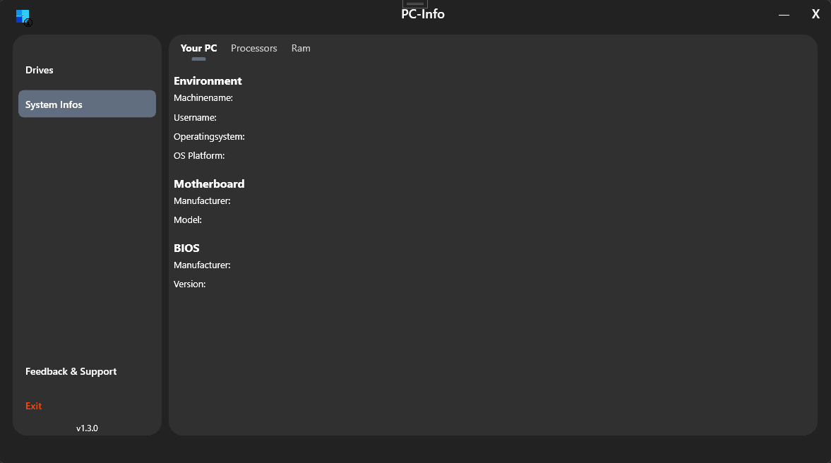 PC-Info v1.3.0 (3.0.0)