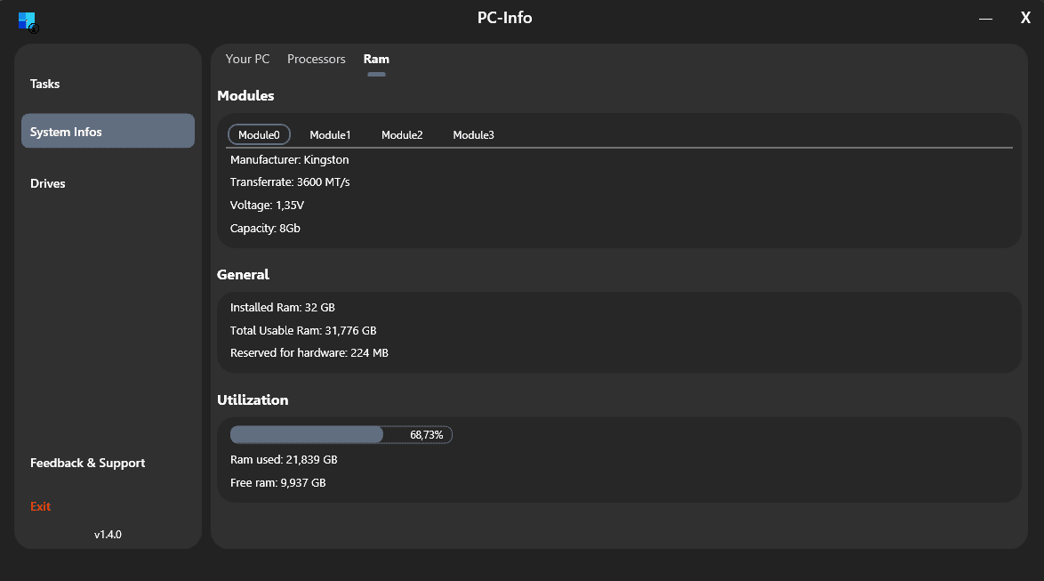 PC-Info v3.2.0 (4.1.0)